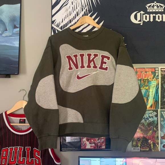 Nike Other - Custom Nike Reworked Crewneck